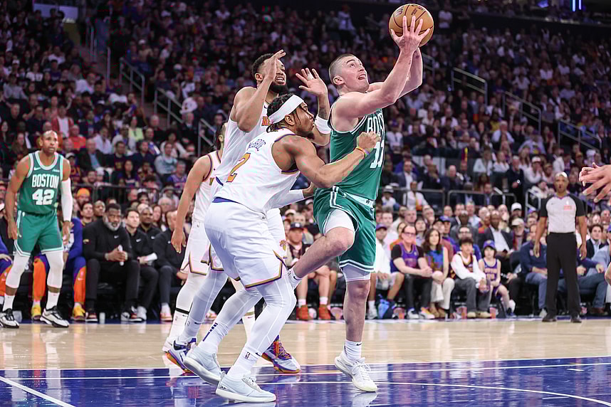 NBA: Playoffs-Boston Celtics at New York Knicks
