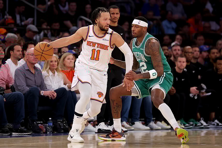 NBA: Playoffs-Boston Celtics at New York Knicks