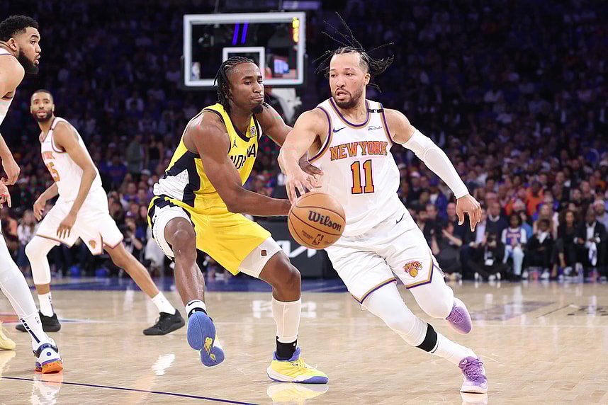 NBA: Playoffs-Indiana Pacers at New York Knicks
