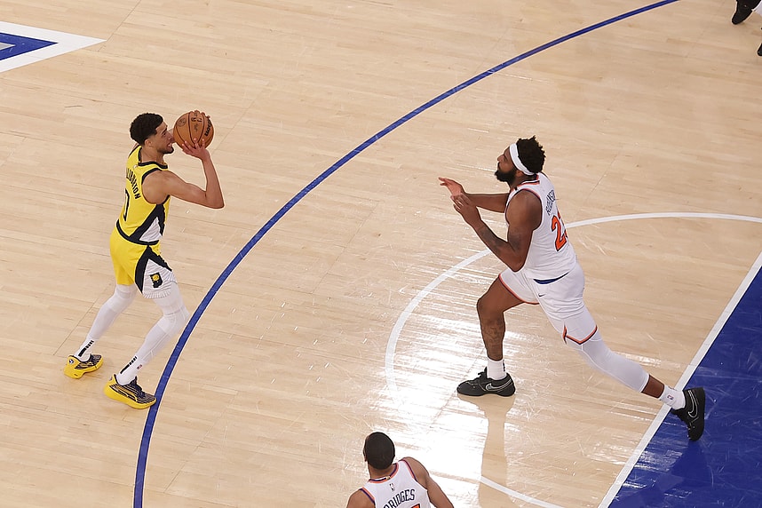 NBA: Playoffs-Indiana Pacers at New York Knicks