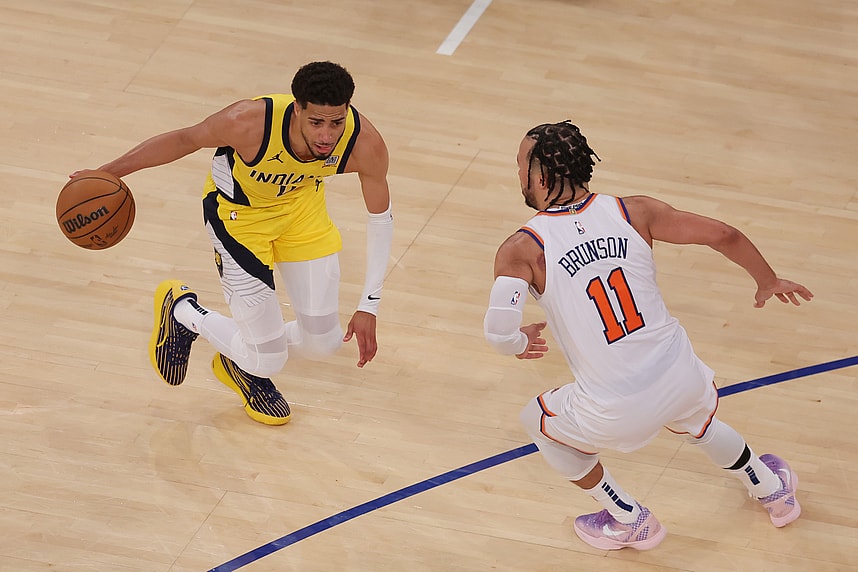 NBA: Playoffs-Indiana Pacers at New York Knicks