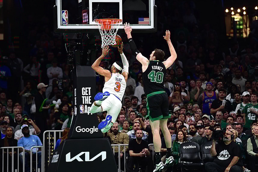NBA: Playoffs-New York Knicks at Boston Celtics