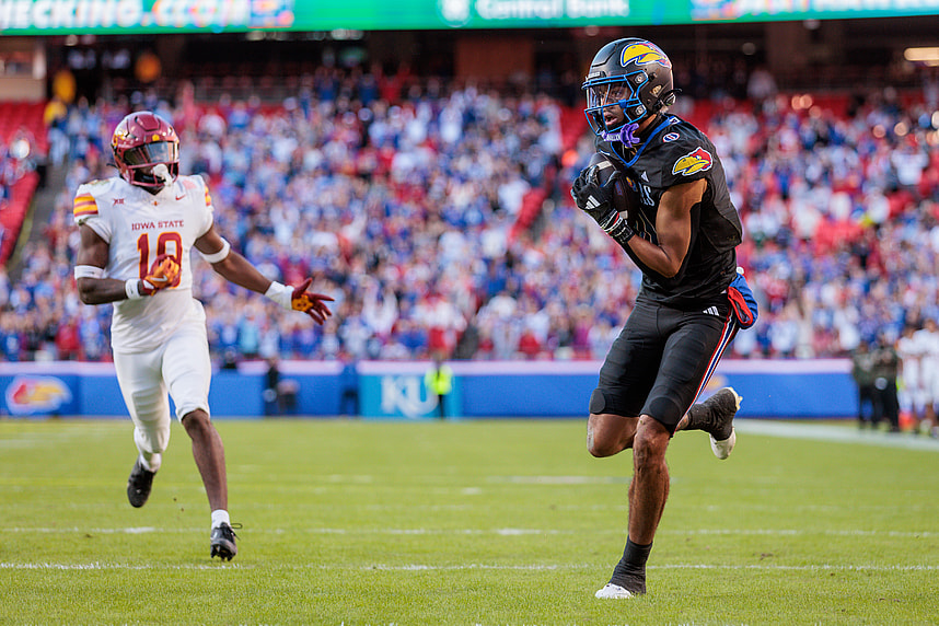 NCAA Football: Iowa State at Kansas
