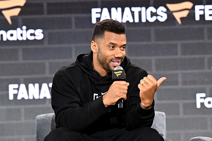 russell wilson, Giants, Fanatics Fest