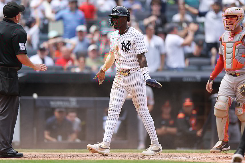 MLB: Baltimore Orioles at New York Yankees, jazz chisholm