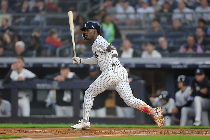 MLB: Los Angeles Angels at New York Yankees, jazz chisholm