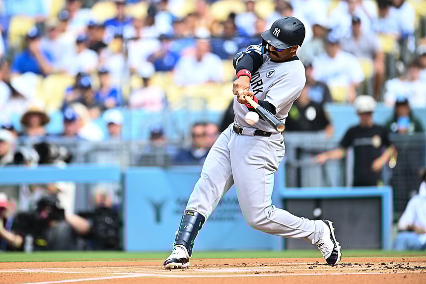 MLB: New York Yankees at Los Angeles Dodgers, trent grisham
