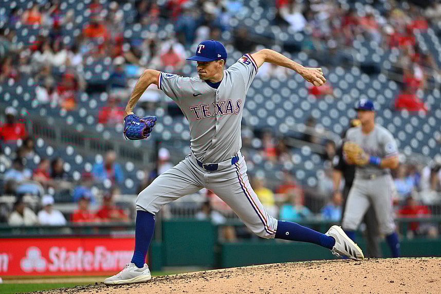MLB: Texas Rangers at Washington Nationals