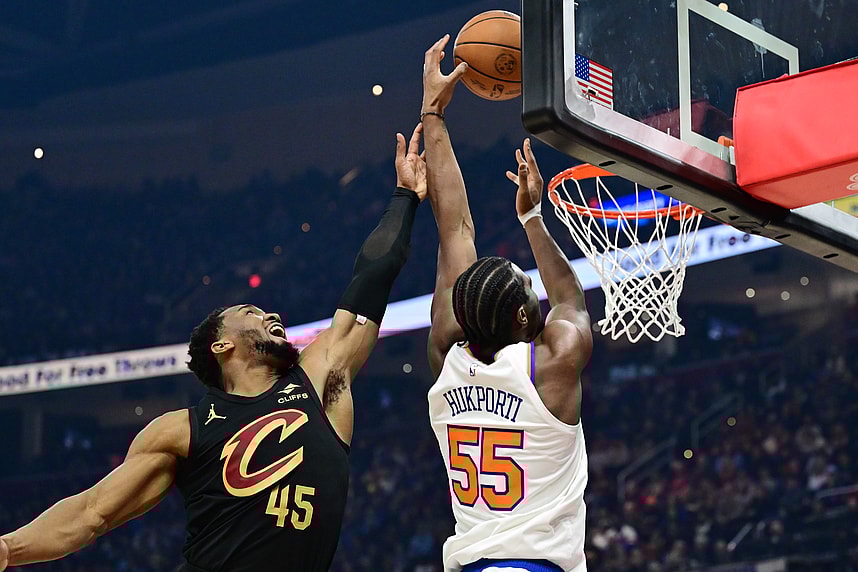 NBA: New York Knicks at Cleveland Cavaliers, ariel hukporti