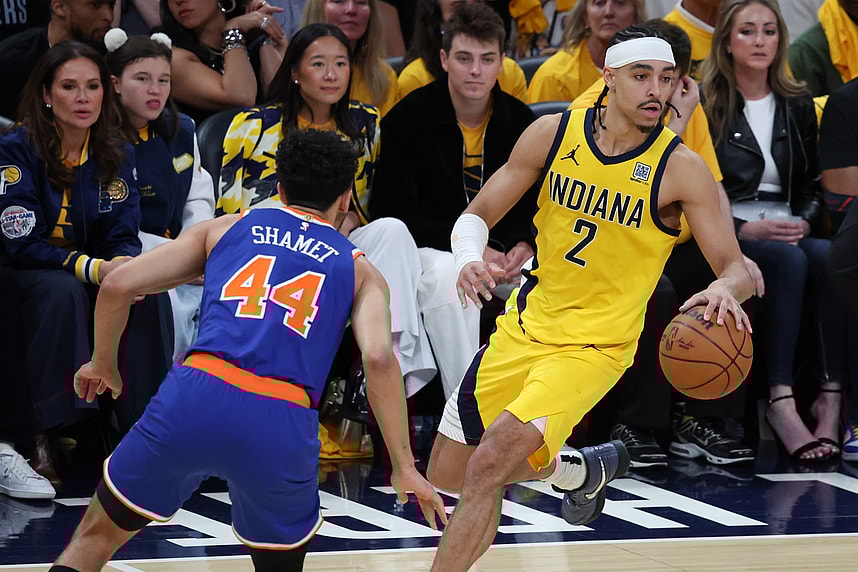 NBA: Playoffs-New York Knicks at Indiana Pacers