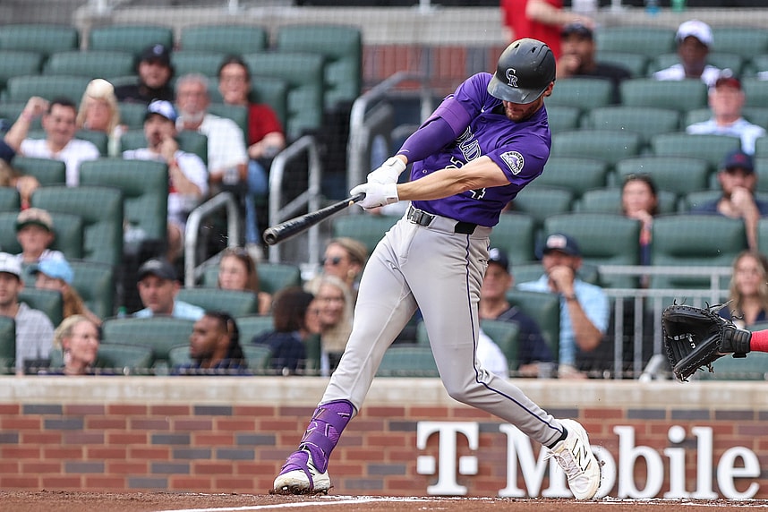 MLB: Colorado Rockies at Atlanta Braves, Ryan McMahon, yankees