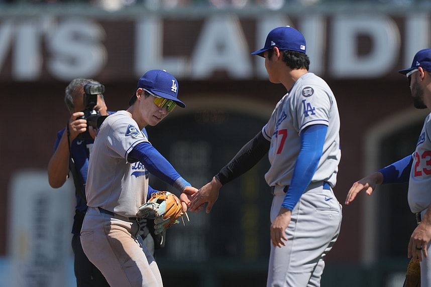 MLB: Los Angeles Dodgers at San Francisco Giants