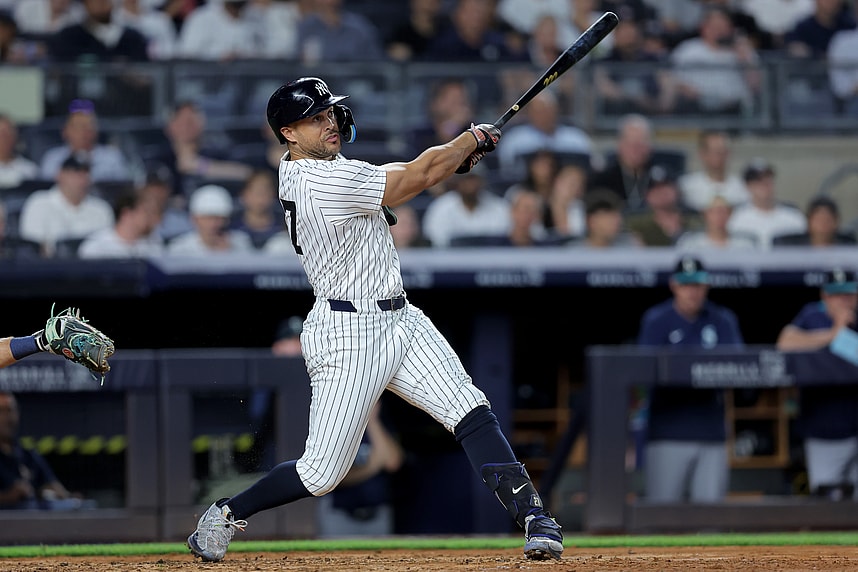 MLB: Seattle Mariners at New York Yankees, giancarlo stanton