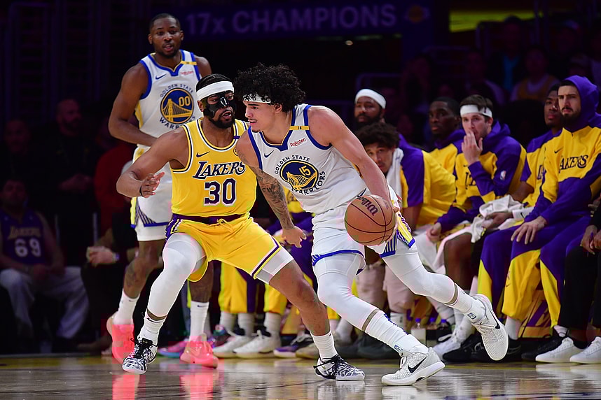 NBA: Golden State Warriors at Los Angeles Lakers