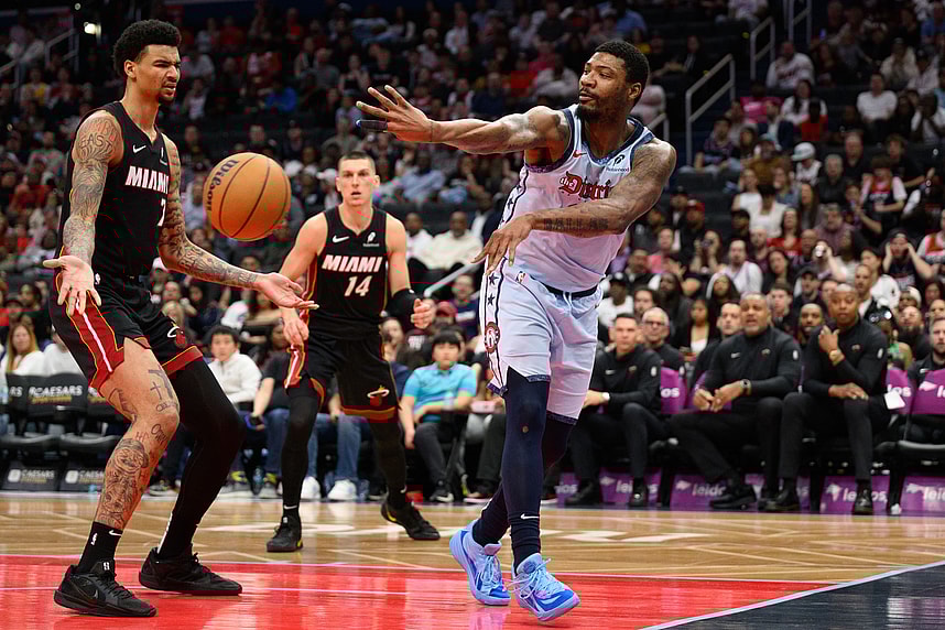 NBA: Miami Heat at Washington Wizards