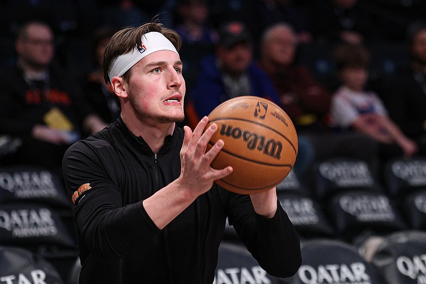 NBA: New York Knicks at Brooklyn Nets