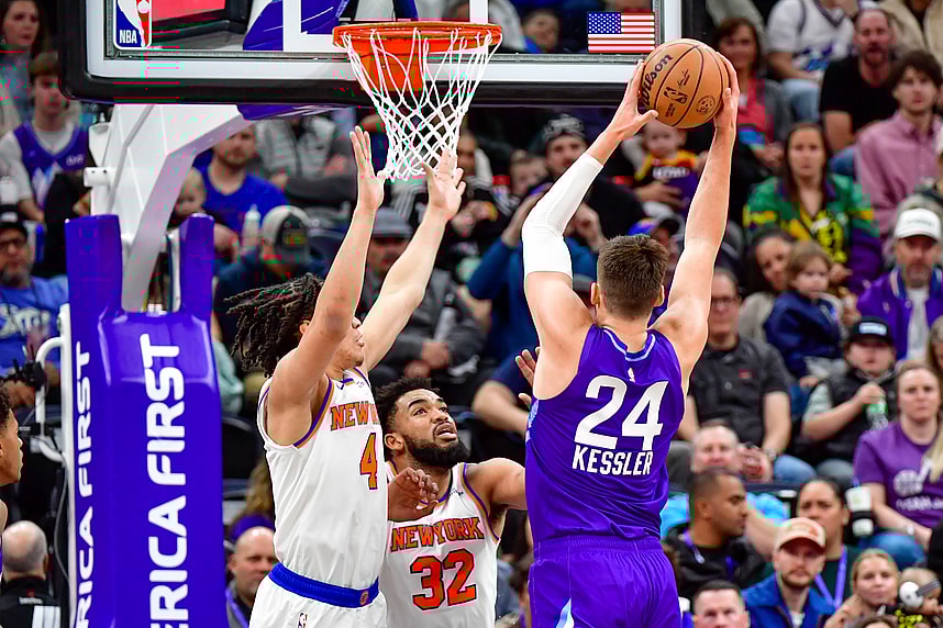 NBA: New York Knicks at Utah Jazz