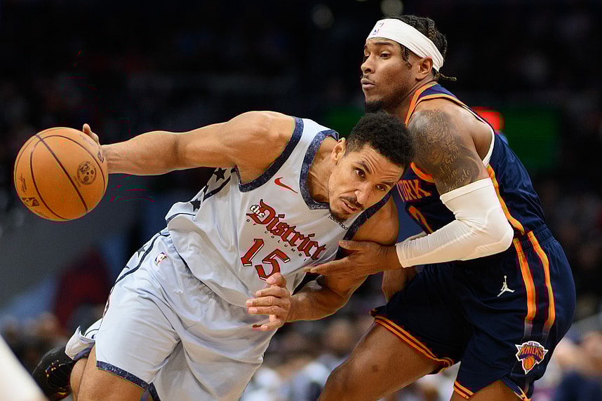 NBA: New York Knicks at Washington Wizards