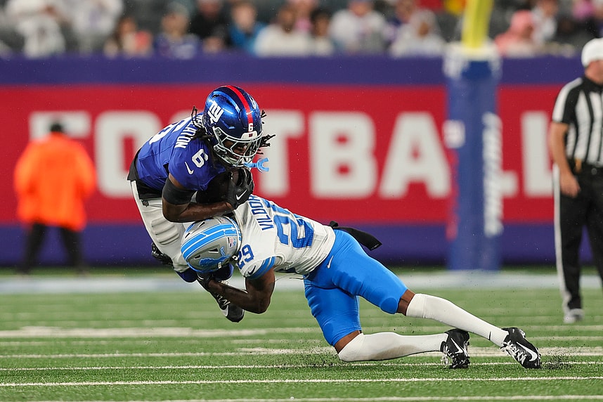 NFL: Detroit Lions at New York Giants