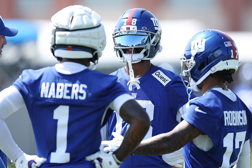 Giants, Darius Slayton, Malik Nabers, Wan'Dale Robinson