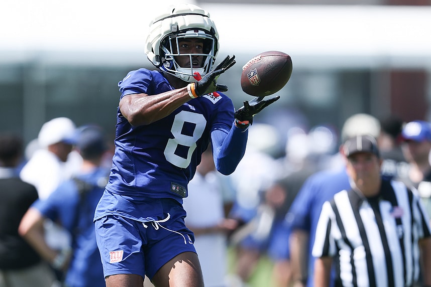 NFL: New York Giants Training Camp, beaux collins