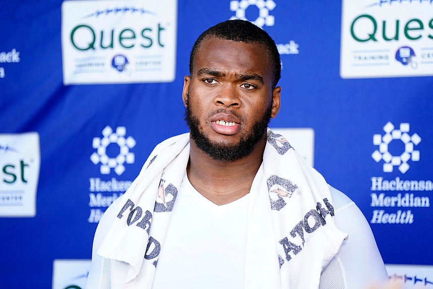 Syndication: USA TODAY, evan neal, new york giants