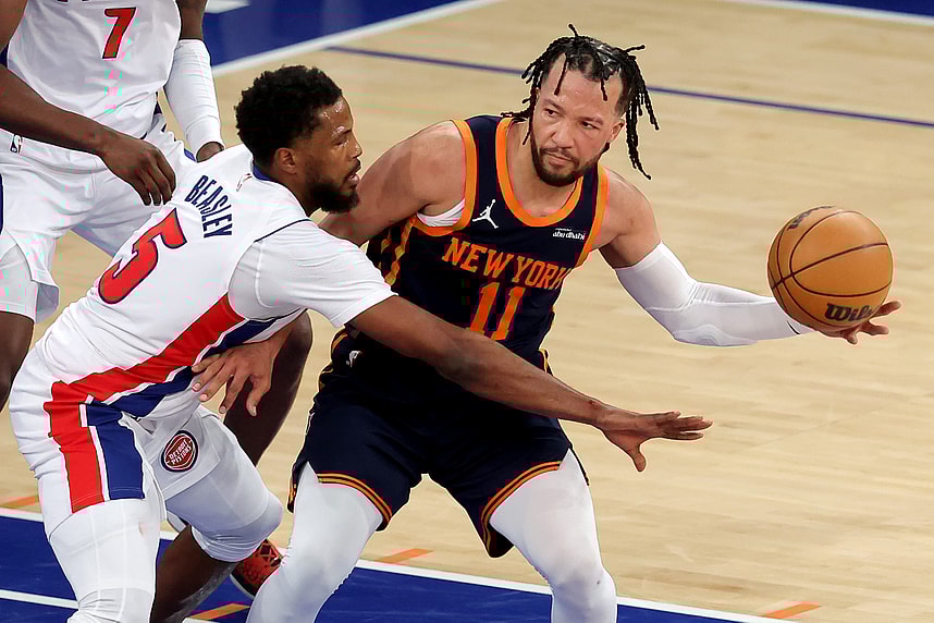 NBA: Playoffs-Detroit Pistons at New York Knicks