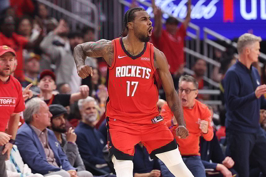 NBA: Playoffs-Golden State Warriors at Houston Rockets