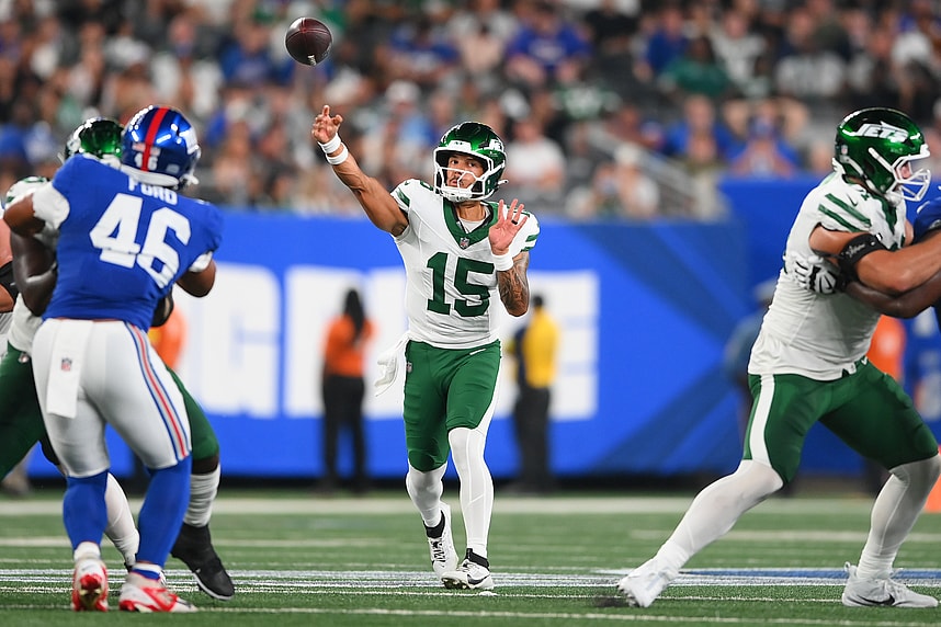 Adrian Martinez, NFL: New York Jets at New York Giants
