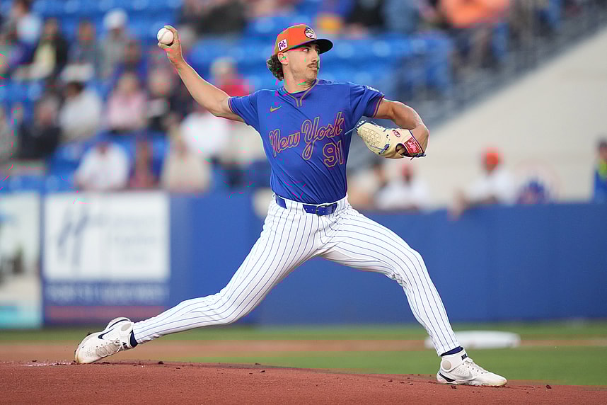 MLB: Spring Training-Houston Astros at New York Mets