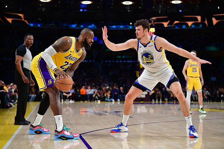 Quinten Post, NBA: Golden State Warriors at Los Angeles Lakers