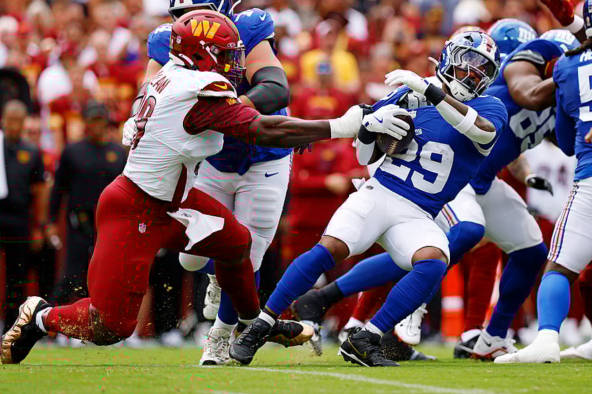 NFL: New York Giants at Washington Commanders