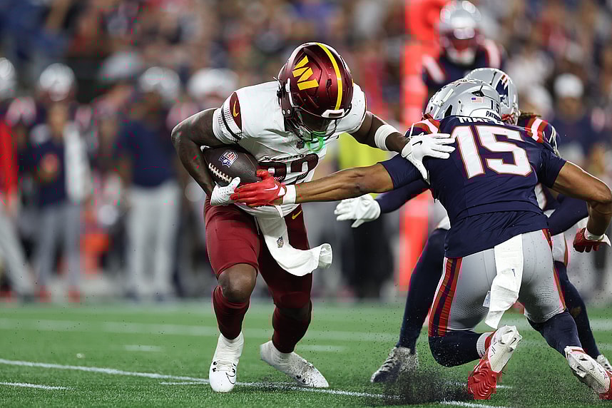 Jacory Croskey-Merritt, Commanders, Giants