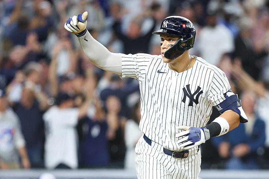 MLB: Playoffs-Toronto Blue Jays at New York Yankees