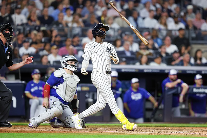 MLB: Playoffs-Toronto Blue Jays at New York Yankees