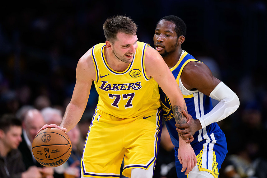 Jonathan Kuminga, NBA: Golden State Warriors at Los Angeles Lakers
