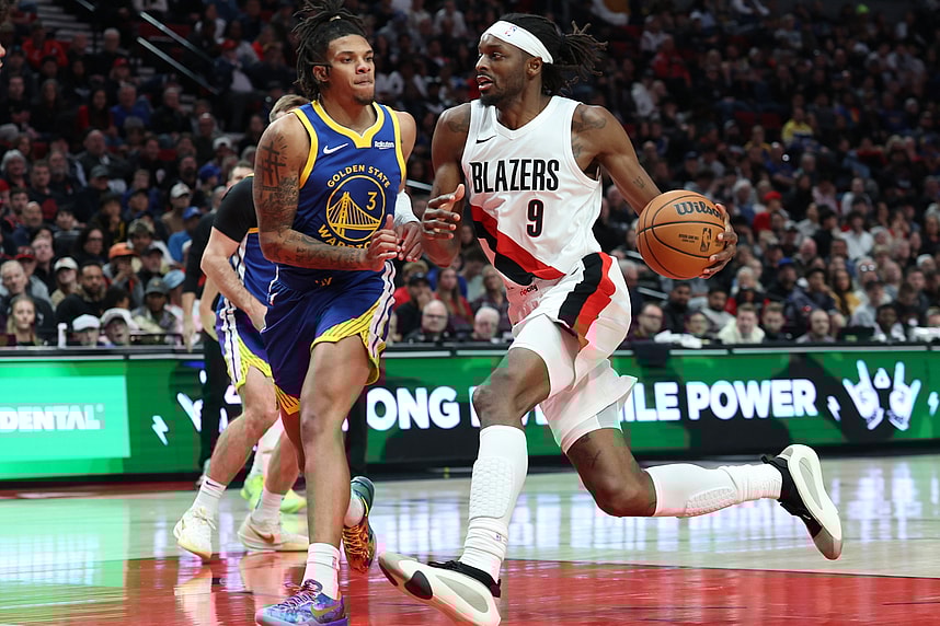 NBA: Golden State Warriors at Portland Trail Blazers