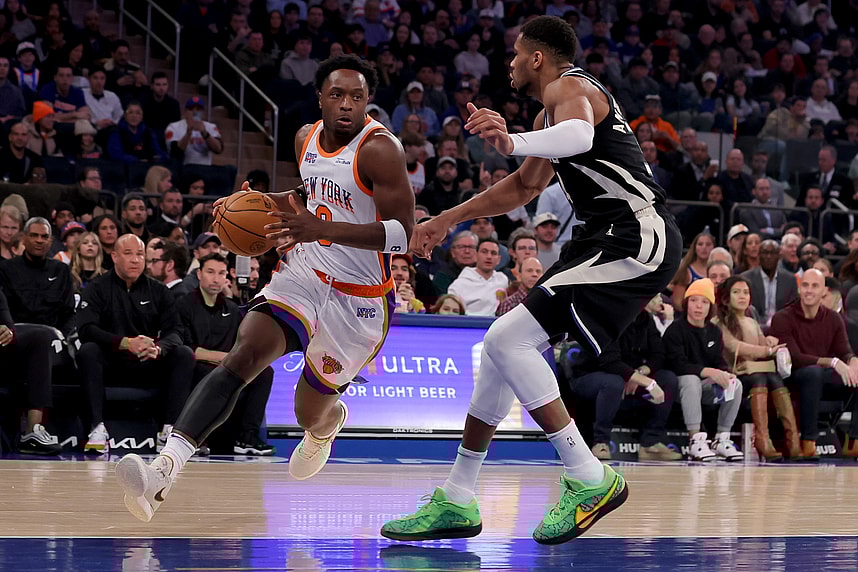 NBA: Milwaukee Bucks at New York Knicks