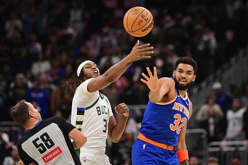 NBA: New York Knicks at Milwaukee Bucks