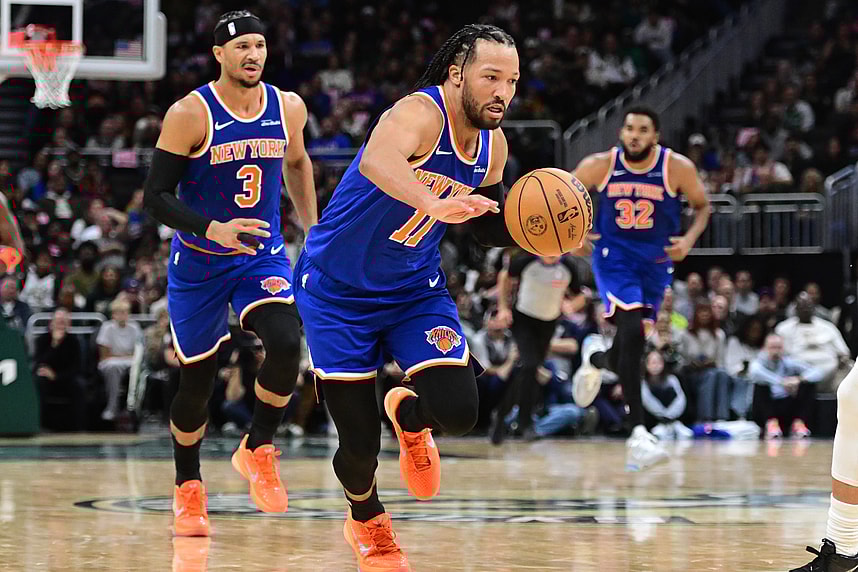 NBA: New York Knicks at Milwaukee Bucks