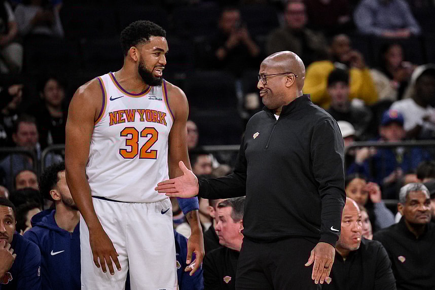NBA: Preseason-Minnesota Timberwolves at New York Knicks, mike brown