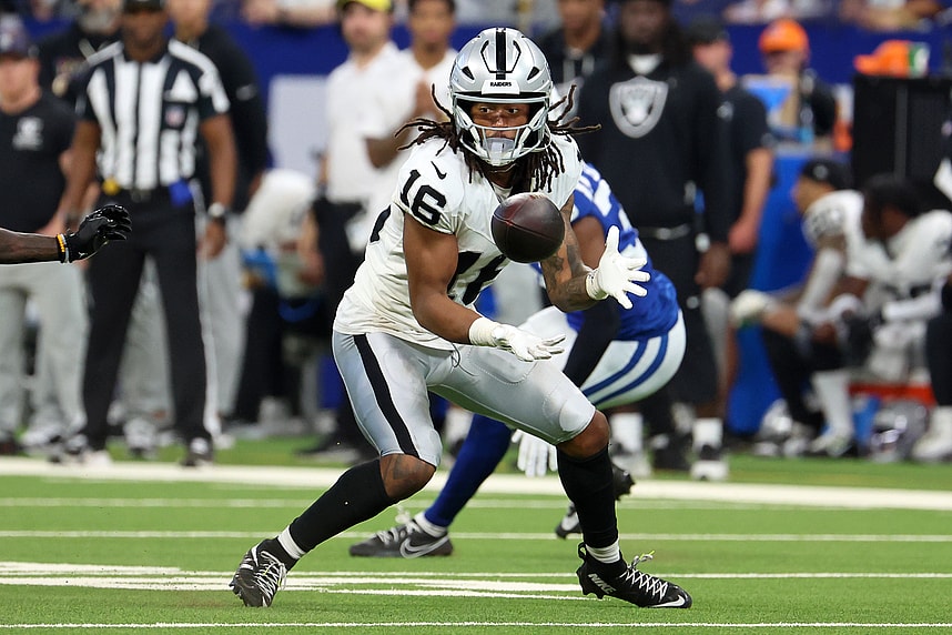 NFL: Las Vegas Raiders at Indianapolis Colts, jakobi meyers