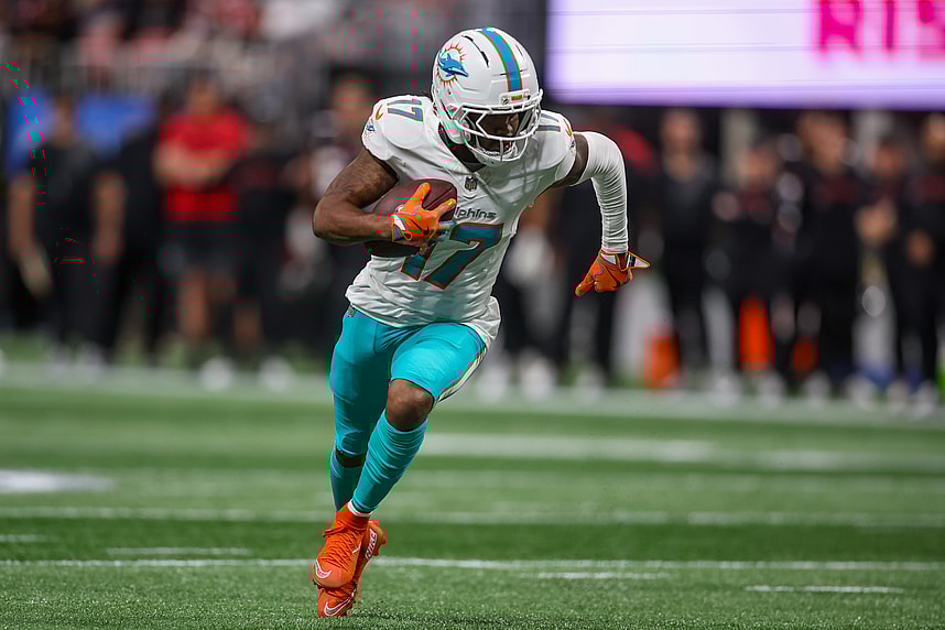 NFL: Miami Dolphins at Atlanta Falcons, jaylen waddle, new york giants