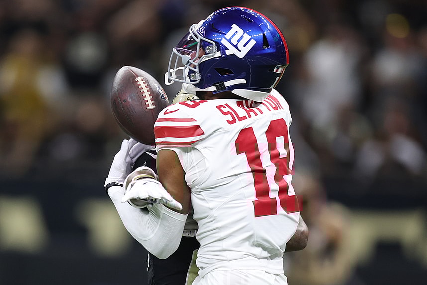 Darius Slayton, NFL: New York Giants at New Orleans Saints