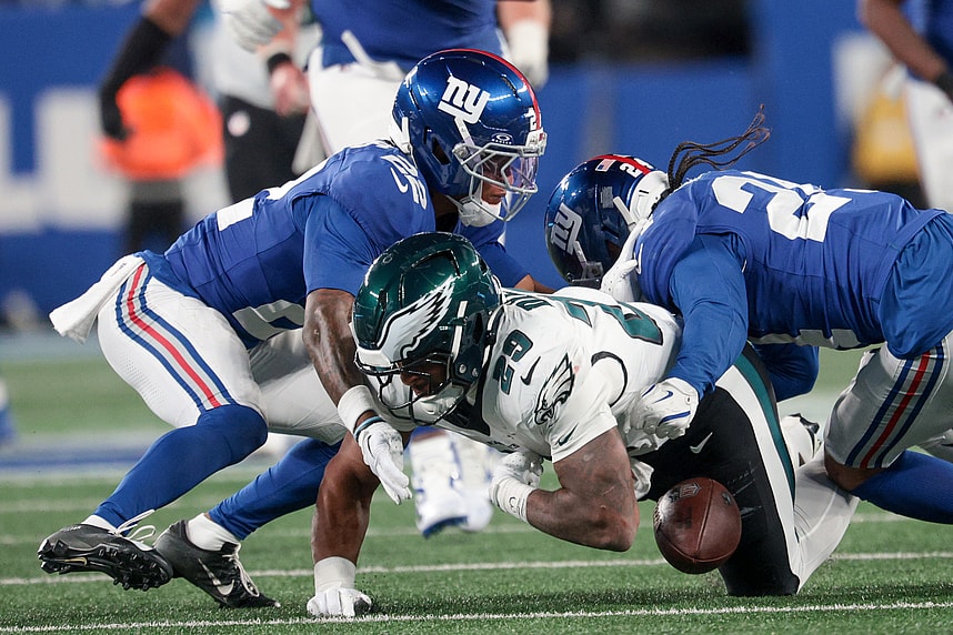 NFL: Philadelphia Eagles at New York Giants