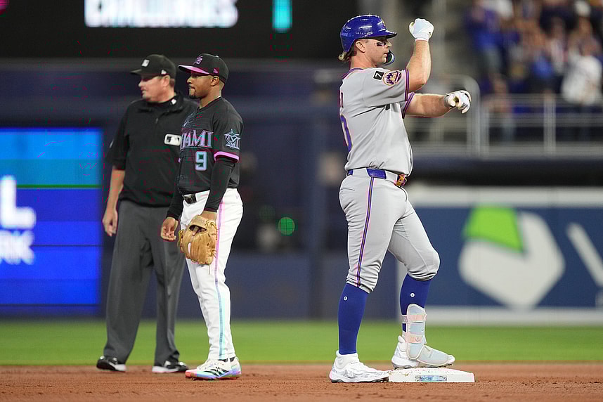 MLB: New York Mets at Miami Marlins