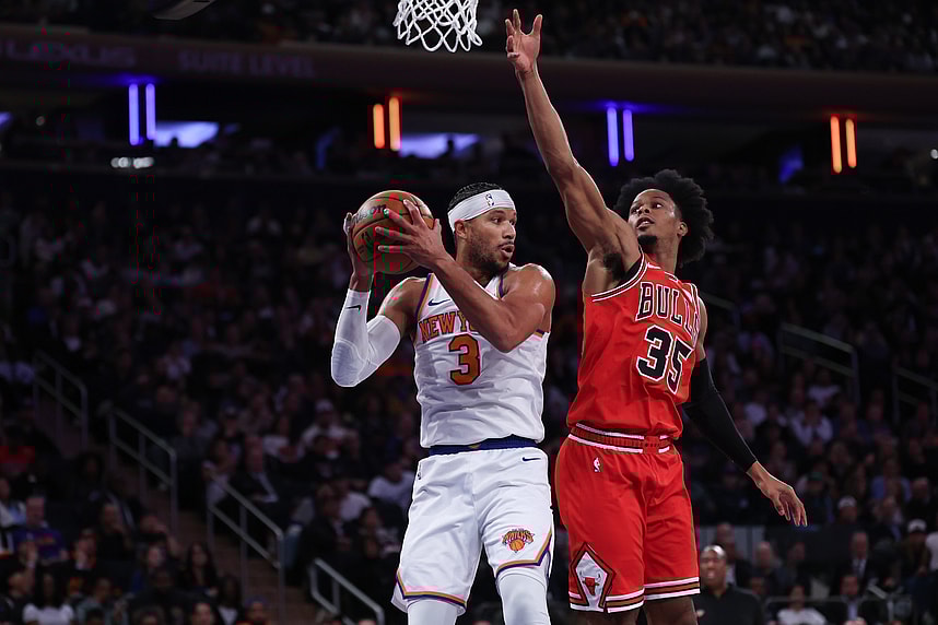 NBA: Chicago Bulls at New York Knicks, josh hart