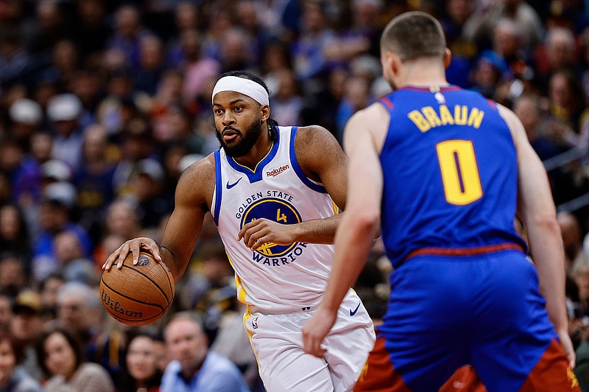 Moses Moody, NBA: Golden State Warriors at Denver Nuggets