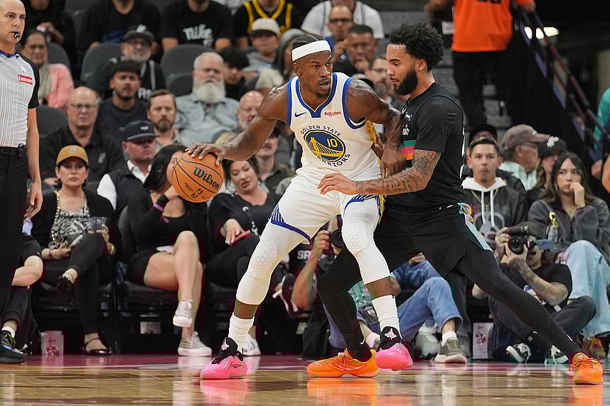 NBA: Golden State Warriors at San Antonio Spurs