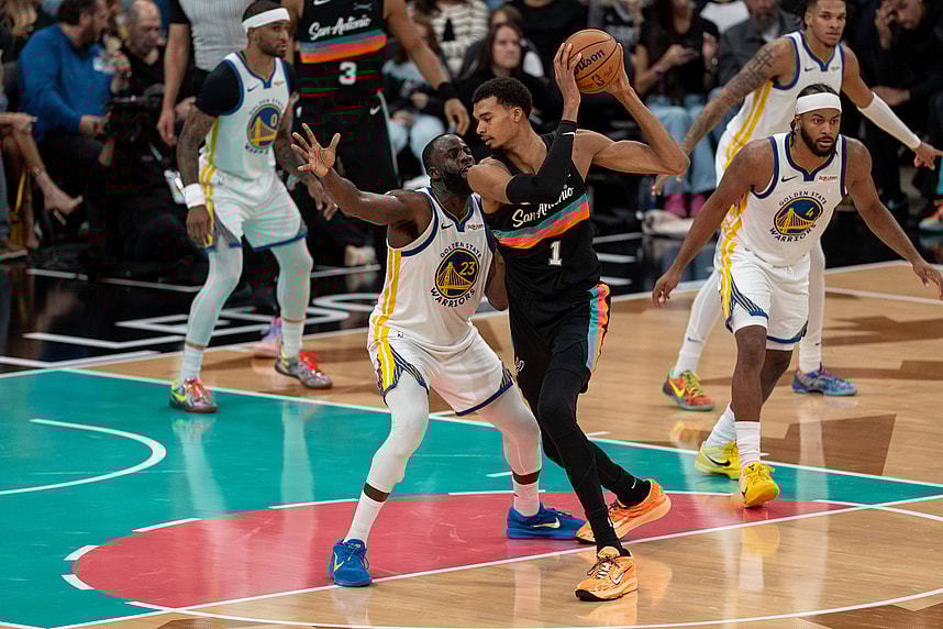 NBA: Golden State Warriors at San Antonio Spurs